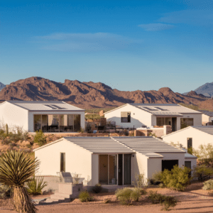 Modern Homes in the Arizona Desert, Ideal for Real Estate Investment