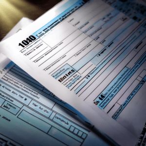 Close-up image of IRS Form 1031, used for like-kind exchanges to defer capital gains tax_