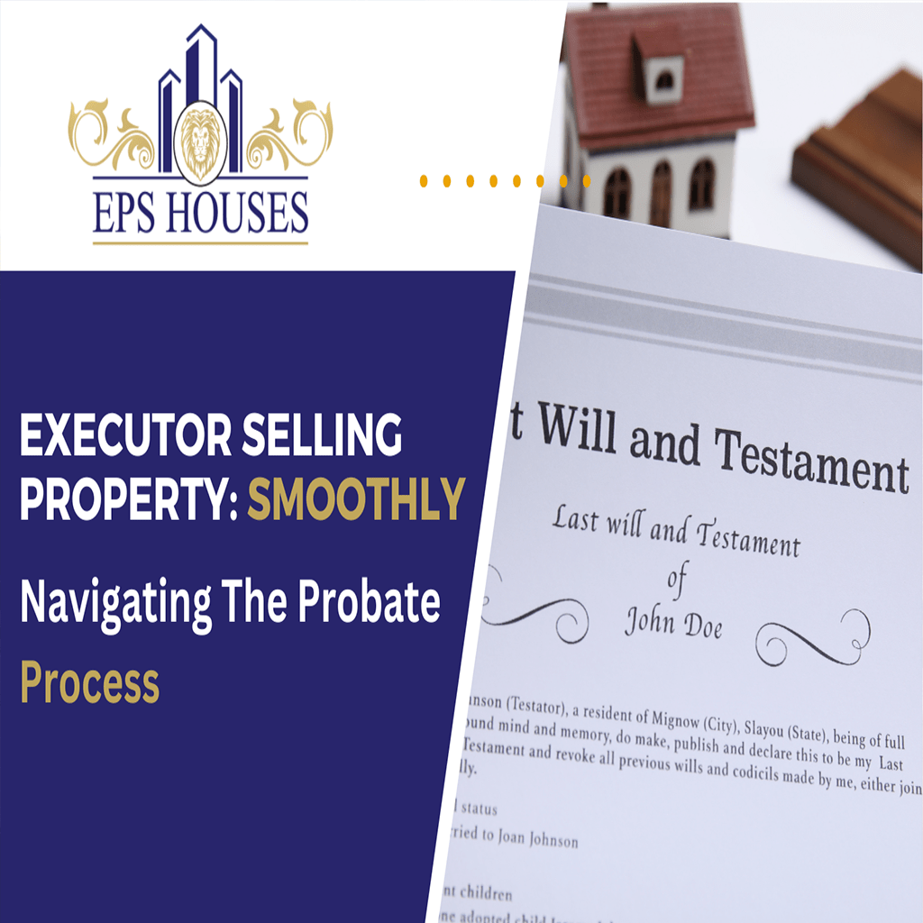 executor selling propty with a last will image of a house